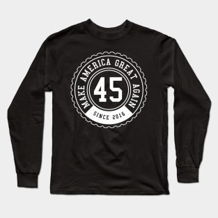 Make America Great Again: Retro Logo Long Sleeve T-Shirt